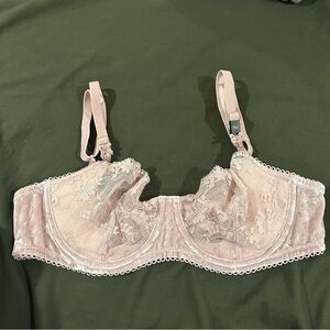 Dream Angels Wicked Pink Velvet Bra